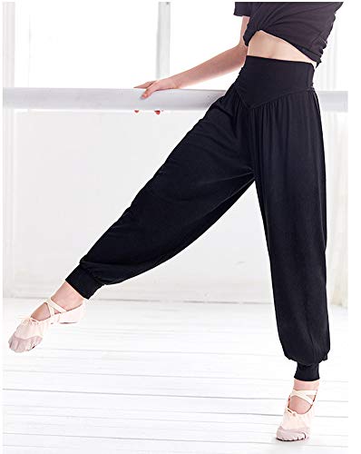Avacostume Boy's Baggy Casual Harem Pants Girls Dance Trousers Black 12 #TOP5
