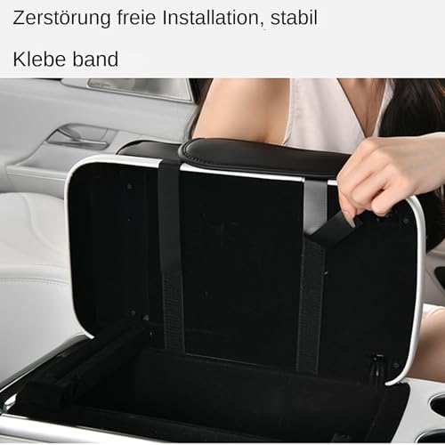 Extensor de consola central para coche con carga inductiva y portavasos 7