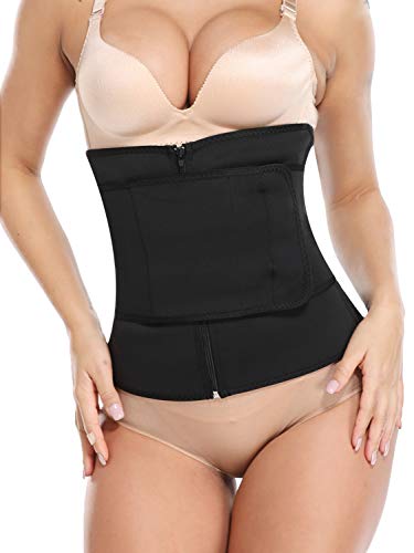 SLIMBELLE Waist Trainer Corset Shaper Neoprene Sport Waist Trimmer Belt Belly Band Cincher