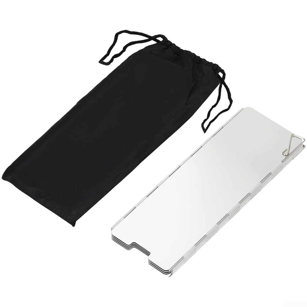 Protector Viento Ajustable 8-12 Placas Acampar Senderismo(12-piece Pack)
