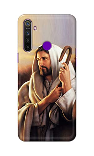 Image of PRINTFIDAA Catholic Image of Jesus Christ from Slovakia Hard Back Cover for Realme 5 / Realme 5s / Realme 5i / Realme Narzo 10 Back Cover -(P6) KAT1003