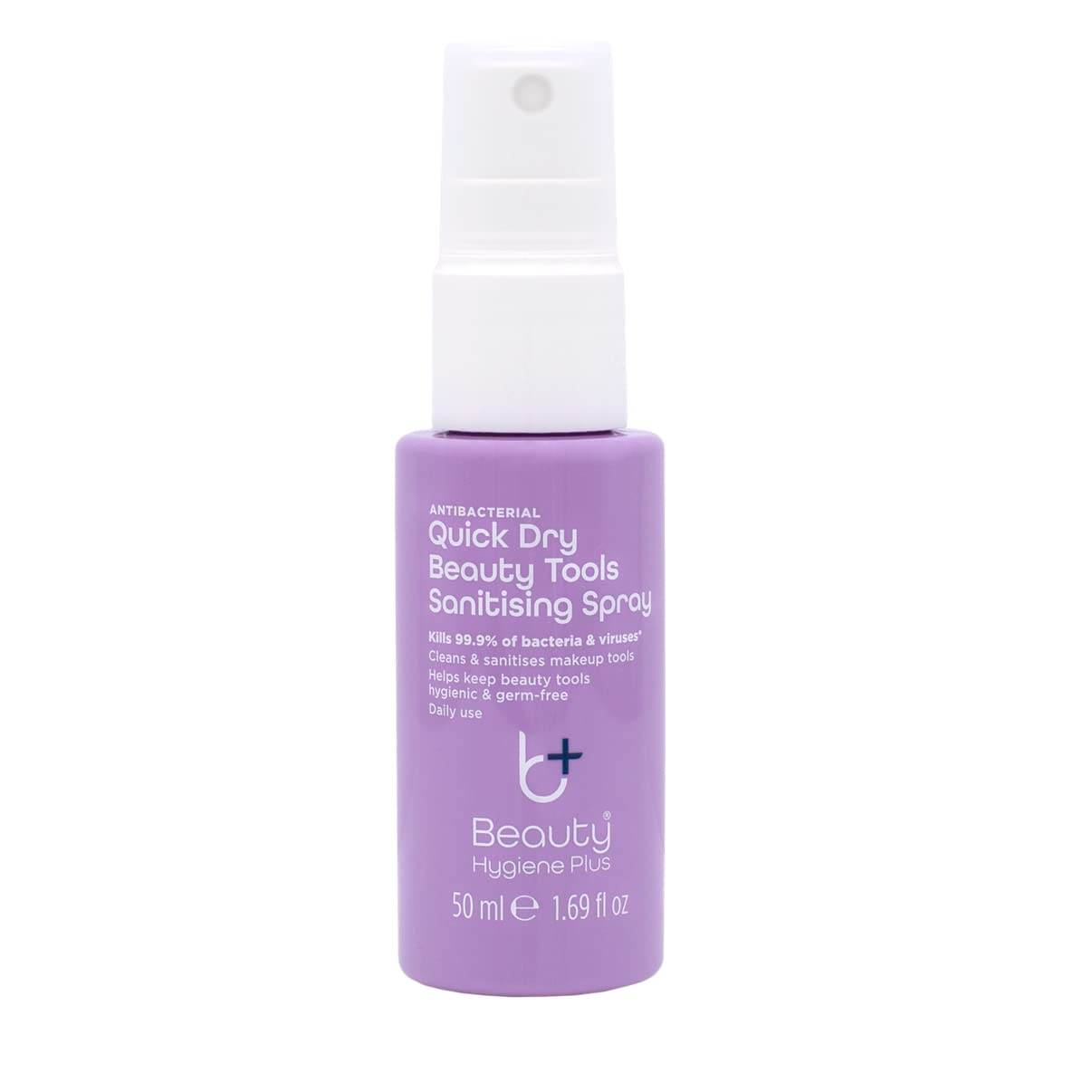 Beauty Hygiene Plus Makeup Tools Sanitising Spray Quick Dry Antibacterial Antiviral 50ml