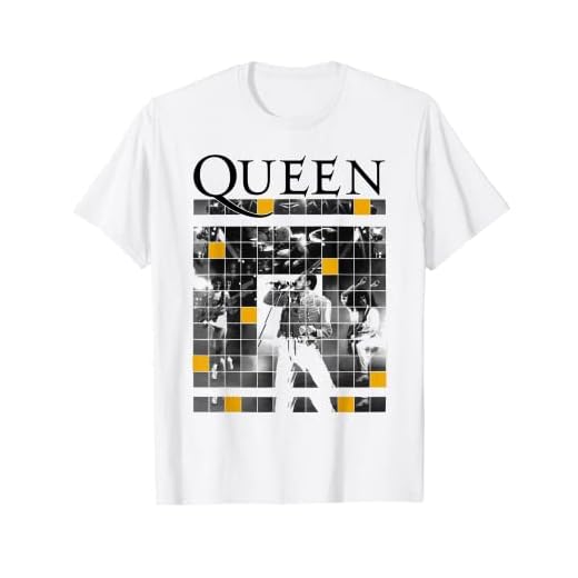 Queen - Bloques oficiales de conciertos en vivo Camiseta