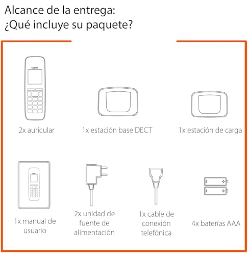 Téléphone Fixe Sans Fil Avec Répondeur Solo Gigaset Le Téléphone Fixe - vue 9