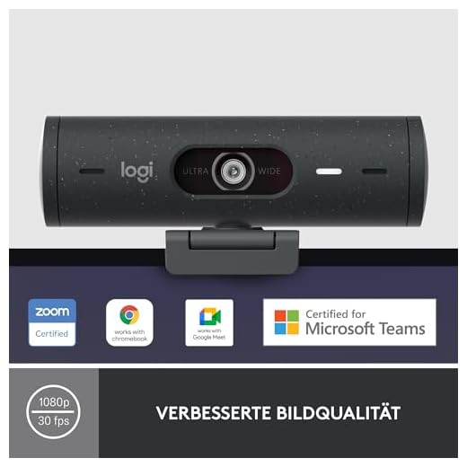 Logitech Brio 500 Full-HD-Webcam