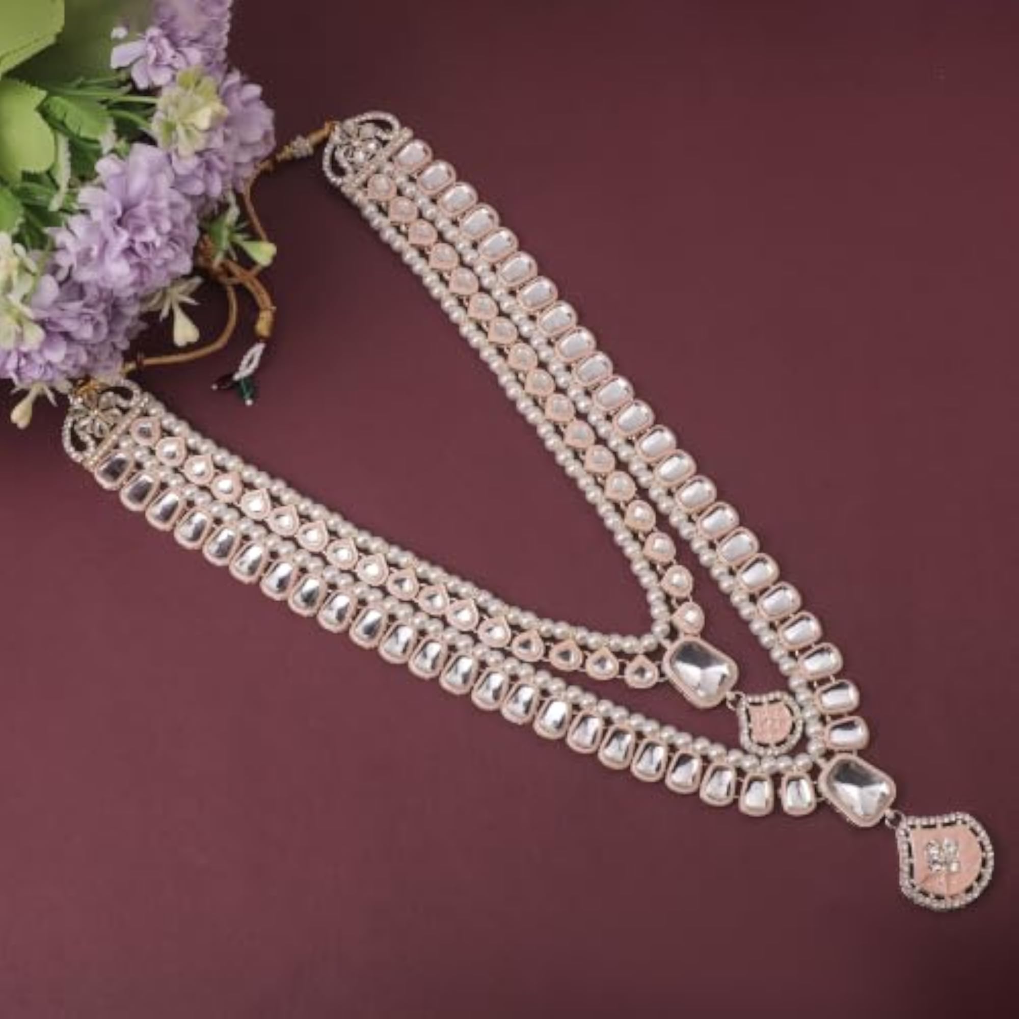 Men's Kundan & Pearl Dulha Mala, Wedding Jewellery