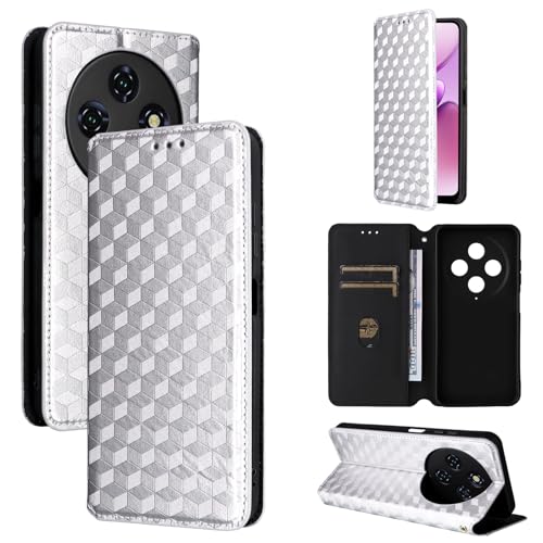 �X�}�z�P�[�X �Ή��@�� for Oukitel C5 2025 �J�[�h �z���_�[���z�t���b�v �X�^���h���C���d�b�P�[�X White