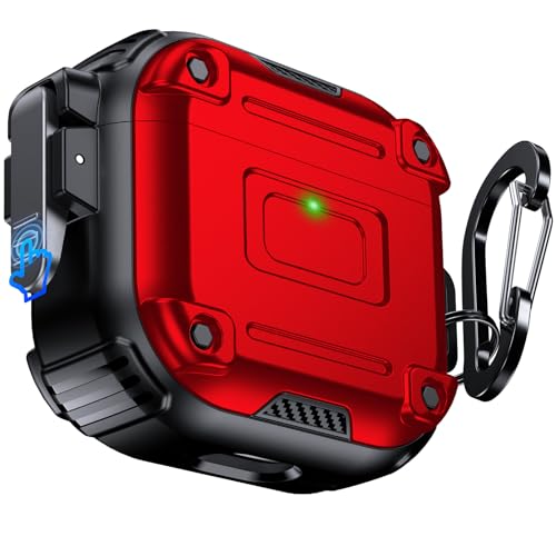 Coque AirPods 4 antichoc et robuste avec fermeture sécurisée intégrée