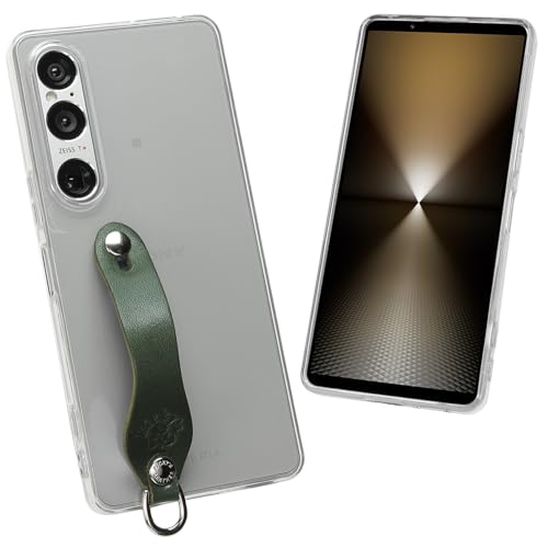 SGC �^�C�v Xperia1VII�ƌ݊����̂��� �V���v���O���b�v�P�[�X �Ȗ؃O���[�� �yRicky's�zdocomo SO-51F au SOG15 softbank TPU �Ȗ؃��U�[ �v �{�v ���{�� ���b�L�[�Y