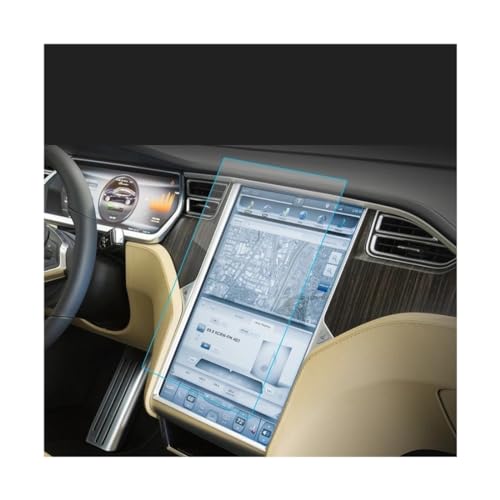 Film protecteur voiture Model X 2023 en verre trempé anti-rayures