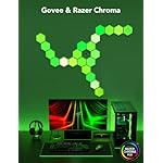 Govee Glide Hexa Light Panels, RGBIC Hexagon LED Wall Lights, Wi-Fi Smart Home Creative Wall Lights with Music Sync, Works with Alexa Google Assistant for Indoor Gaming Decor, 10 Pack - Image 5