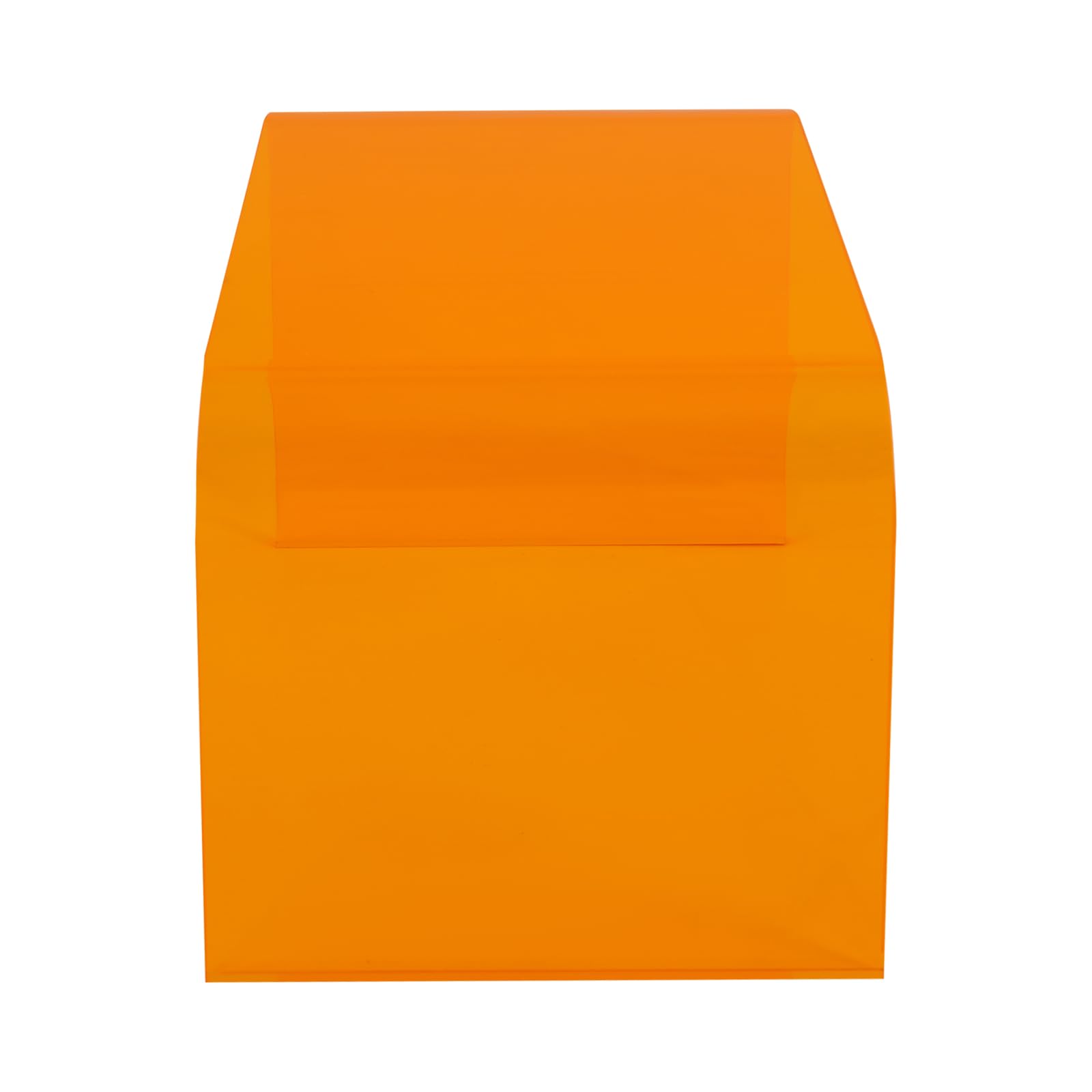 Sgabello in acrilico per doccia, sgabello da bagno, poggiapiedi trasparente, per bambini, adulti, in cucina, bagno (arancione)