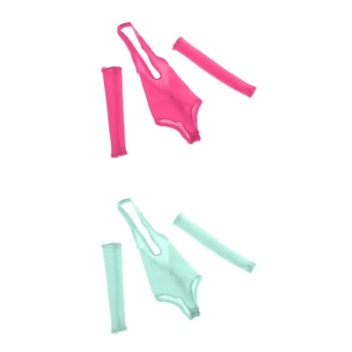 CALANDIS 2pcs 1/6 Scale Women Clothes Bikini Suits Underwear for 12" Pink Blue | TV, Movie & Video Games-picture-53