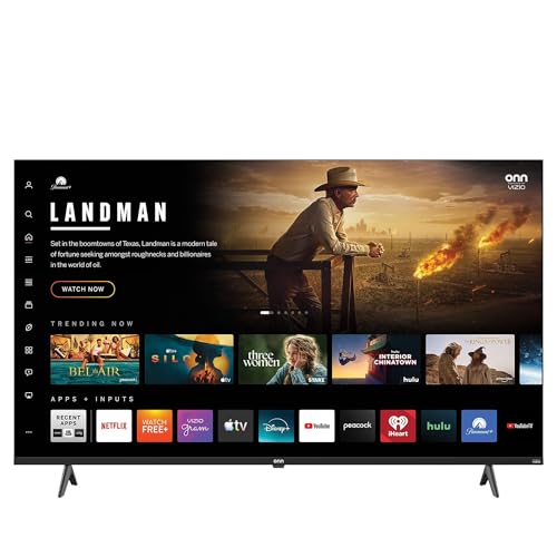 VIZIO Onn 32S2V1 32' Class (720p) HD Powered Smart, Fast Streaming, & Compatible with Apple AirPlay, Google Home, and Alexa (Renewed)