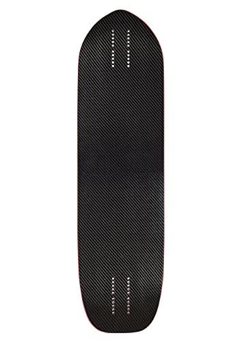 Moonshine Manufacturing Longboard Skateboard, Freestyle Cruiser, Waterproof and Wood Construction, Cruise Skateboard and Longboard Decks, Lightweight Build (Spirit Carbon Deck Only)