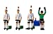 Produktbild TIPP-KICK WM Classics Weltmeister Argentinien 1986 Spieler-Set Kicker, Top-Kicker, Star-Kicker Torwart I Zubehör