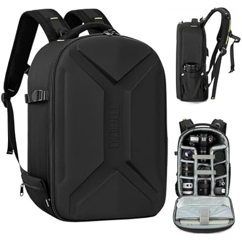 OUUTMEE Hard Shell Waterproof Camera Backpack Cover