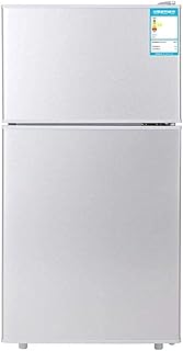 Lodówka z podwójnymi drzwiami wolnostojąca zamrażarka z regulacją temperatury ze sprężarką półkową zamrażarka niskoenergetyczna niski poziom hałasu 42 l złoty srebrny