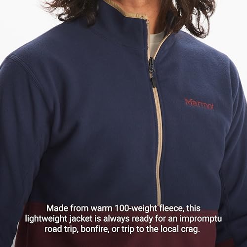 Image of MARMOT Men's Rocklin 1 /2 Zip, Lightweight Fleece Pullover Jacket