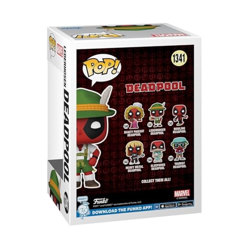 Funko POP Marvel DEADPOOL Lederhosen - vue 5