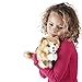 Folkmanis Orange Tabby Kitten Hand Puppet Orange, White, 1 EA