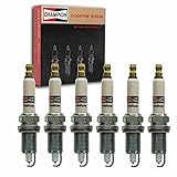 6 pc Champion Iridium Spark Plugs compatible with Jeep Cherokee 4.0L 4.2L L6 1981-2001