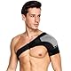 Schulterbandage für Herren und Damen – Verstellbar, Komfortabel & Leicht, Schulterstütze Ideal für Schmerzen, Verspannungen und Extra-Stabilität, Einheitsgröße für Alle (Links)