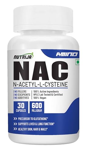 NutriJa NAC 600mg 30 Capsules - Image 2