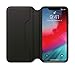 Apple iPhone Xs Max Leather Folio Case - Black