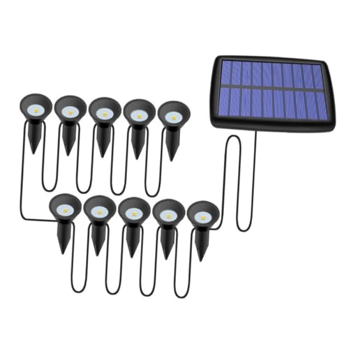 Uonlytech 1 Juego luz solar led lights lamparas led iluminacion jardin solar lamparas jardin lampara recargable Brillante neto flash lámpara de palo con energía solar luces solar el plastico