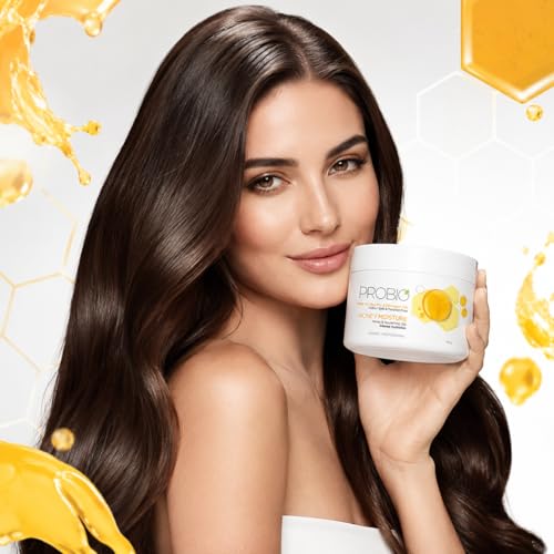 Image of God-Rej Probio Honey Moisture Hair Mask (500g), For Dry & Damaged Hair, No Sulphate, No Paraben, No Sls, No Sles With Honey & Nourishing Oil
