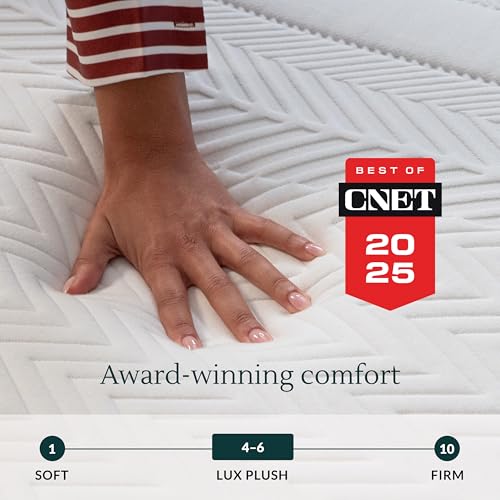 Image of Leesa Legend Hybrid 12 inch Mattress, Queen Size Luxury Dual Hybrid /CertiPUR-US Certified Foam /with Organic Cotton Mattress Cover / 120-Night Trial