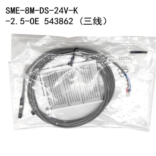 Cilindro neumático switch magnético SME-8M-DS-24V con cable de 2.5m 2