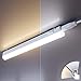 ledscom.de LED Unterbauleuchte RIGEL, Farbtemperatur einstellbar, Stecker, 26cm, warmweiß/weiß, 4,4W, 395lm
