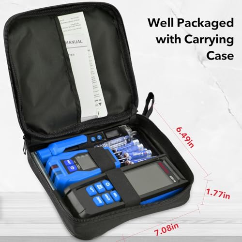 Image of MESTEK Tool Set, Electric Tester Kit with Non-Contact Voltage Tester, GFCI Outlet Tester, Digital Moisture Meter, Home Inspector Tool Kit with Carrying Case and Batteries, 3-Piece