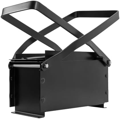 Newspaper Briquette Machine, Eco-Friendly Recycle Press for Heating, Indoor & Outdoor Use, Fuel Block Maker for Home and Garden