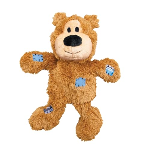 KONG - wild Knots bear - juguete con cuerdas antirrotura (varios colores) - para perros de raza mediana/grande