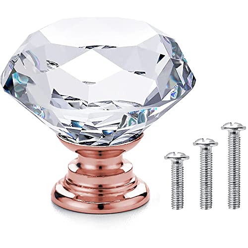 Vandicka HU-XI-55 Kristall Möbelknöpfe 20er Set