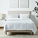 AmazonBasics Ultra-Soft Micromink Sherpa Comforter Bed Set - Full or Queen, Grey