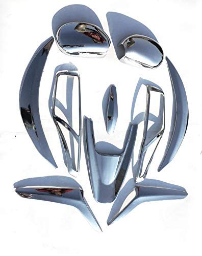 Zimba Chrome Kit for Suzuki Access 125 cc (Set of 10)