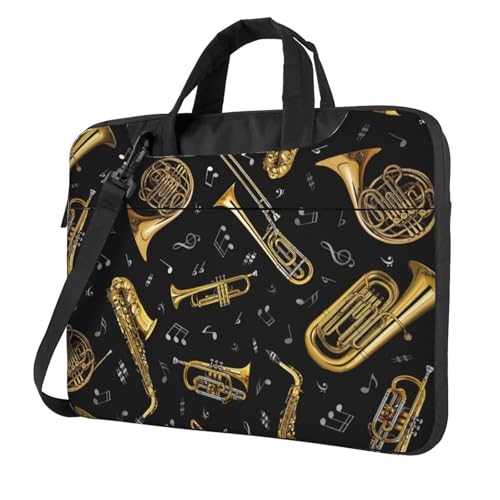 Housse ordinateur portable 13 14 15.6 pouces noir bandoulière