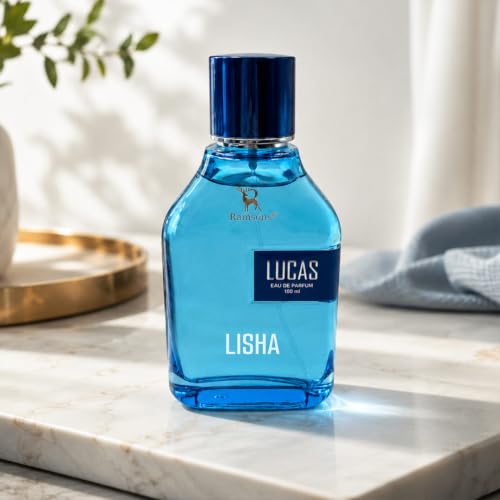 Image of Personalized Ramsons Lucas Perfume Spray 100ml | Long Lasting Fresh Woody Masculine Fragrance for Men with Citrus, Aqua & Vanilla | Luxury Gift by Love Craft Gifts