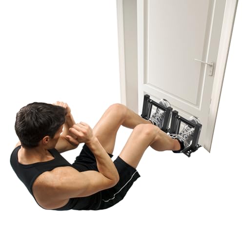 Image of Upgrade Pull Up Bar for Doorway - Portable Strength Training Pull Up Bar Handles, Multi-functional Home Gym Fitness Equipment