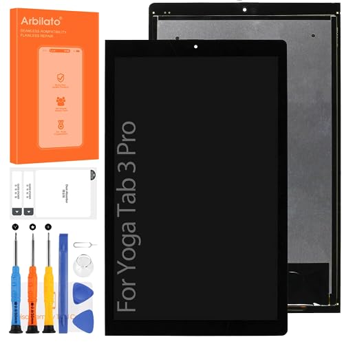 Screen for Lenovo Yoga Tab 3 Pro Screen Replacement for Lenovo YT3-X90F LCD Screen YT3-X90F/L,YT3-X90Z,YT3-X90L Touch Display Digitizer Assembly Repair Parts?Black?