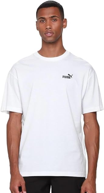 PUMA Ess Relaxed Small No. 1 Logo Tee Tees Üniseks Yetişkin