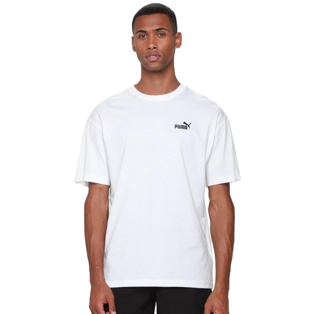 PUMA Unisex ESS Relaxed Small No. 1 Logo Tee Tees (1er Pack)