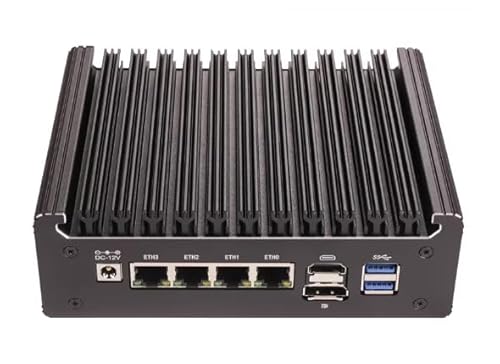 HKUXZR �t�@�C�A�E�H�[�� �n�[�h�E�F�A �A�v���C�A���X �C���^�[�v���Z�b�T N95 Mini PC�A4*i226-V 2.5GbE LAN�A4�R�A��4�X���b�h�ADDR4 3200MH�A2*USB2.0�A2*USB3.0�A1*M.2(NVME)�A2*S