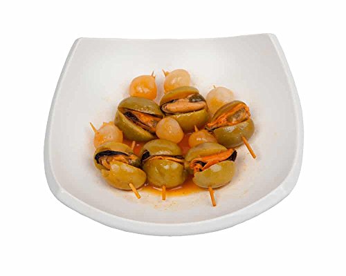 Banderilla aceituna gordal rellena de mejillón - 6 unidades, 200 gramos aprox