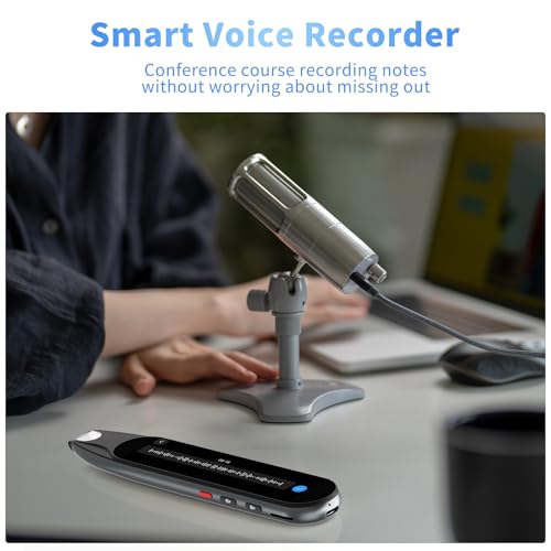 Image of Scan Translator Pen, Language Translator Device, Dyslexia Tools with 142 Online /10 Offline Languages, Text to Speech Reading Pen for Learning Difficulties, Language Learners and Elderly Users