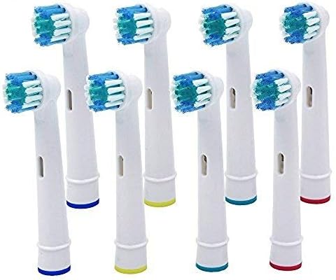 Generic Braun Electric Toothbrush Replacement Brush Heads - 8 Pack - Highest Quality Generic